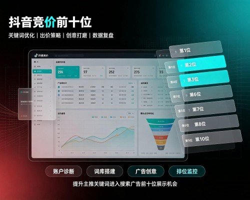陆丰抖音搜索竞价